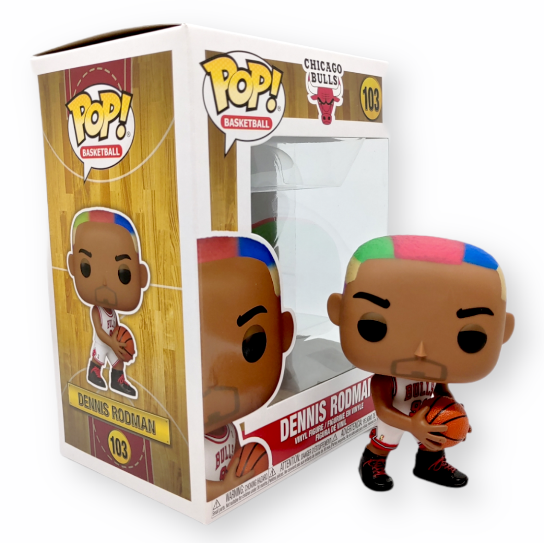 FUNKO POP<經典NBA>芝加哥公牛_丹尼士.洛文(白客)-No.103