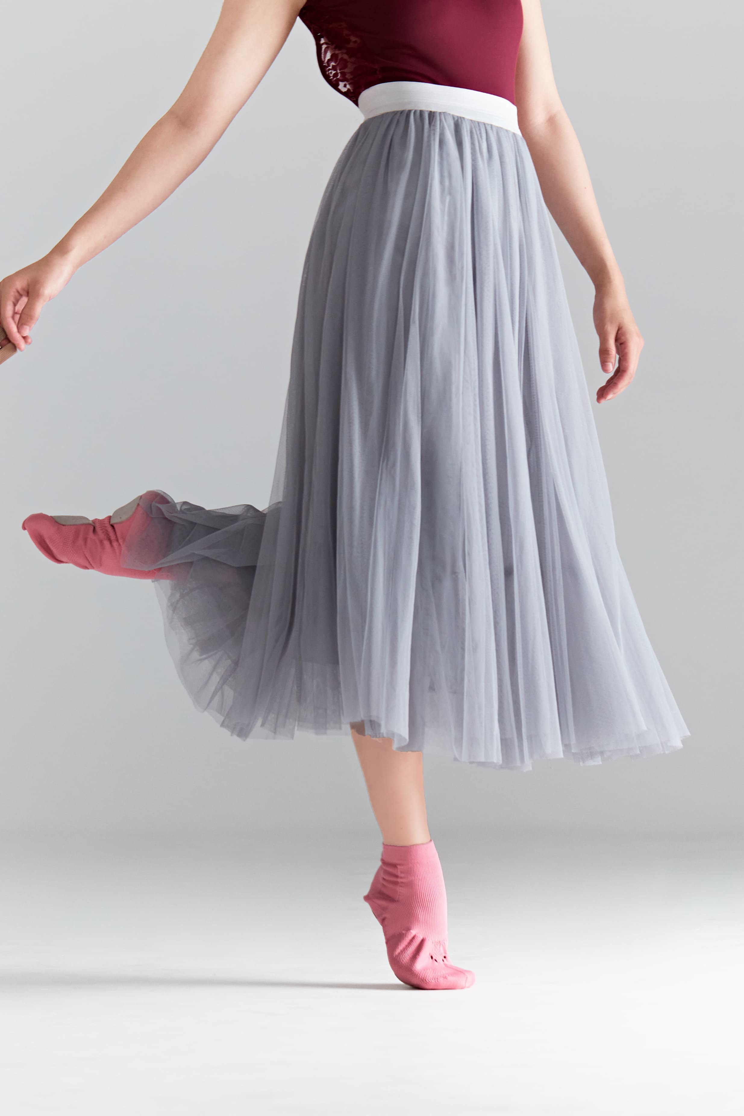 M · Dance｜3D 舞襪鞋 ＃粉