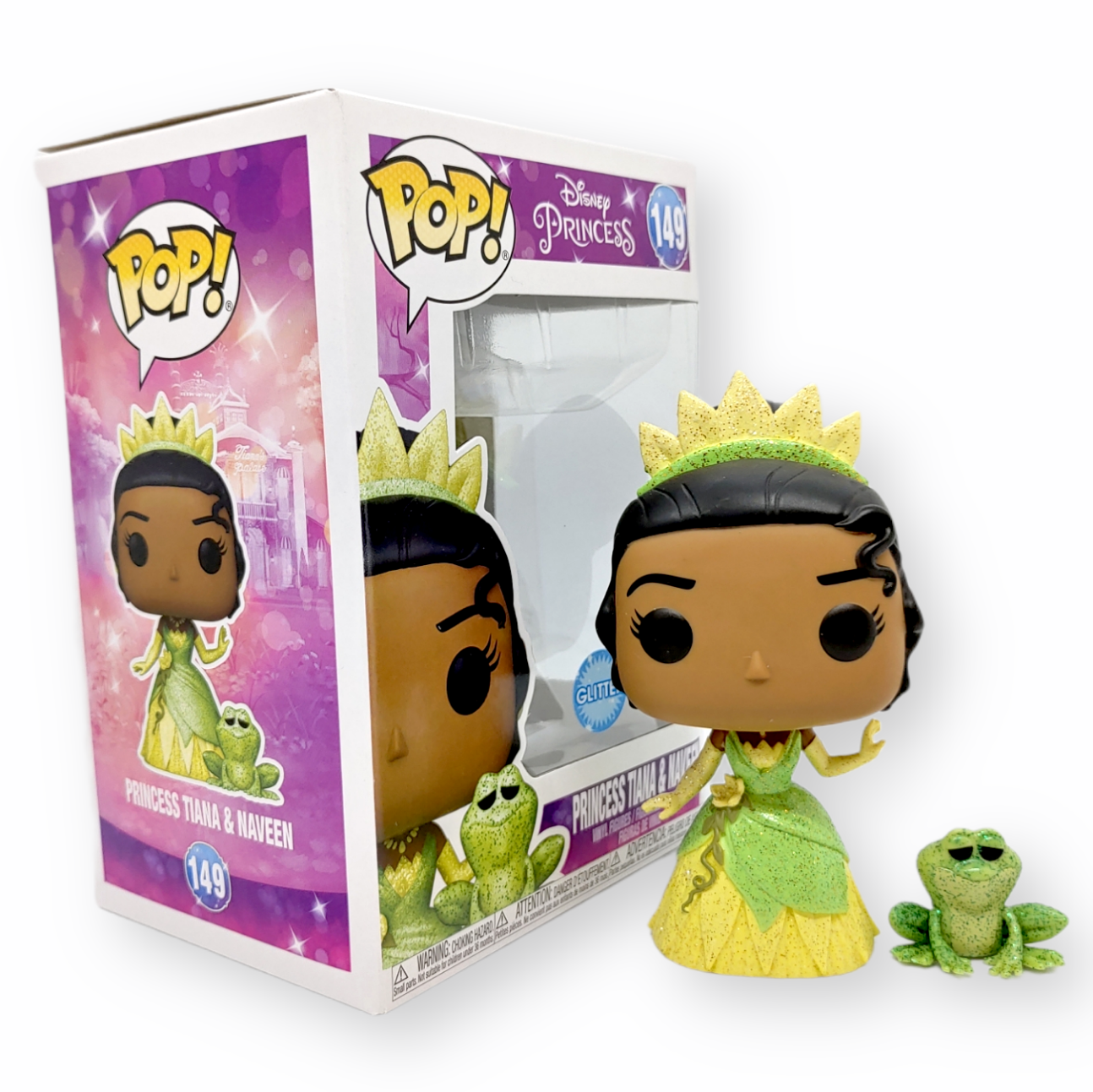 FUNKO POP<青蛙王子>蒂安娜公主&青蛙(鑽石版) -No.149