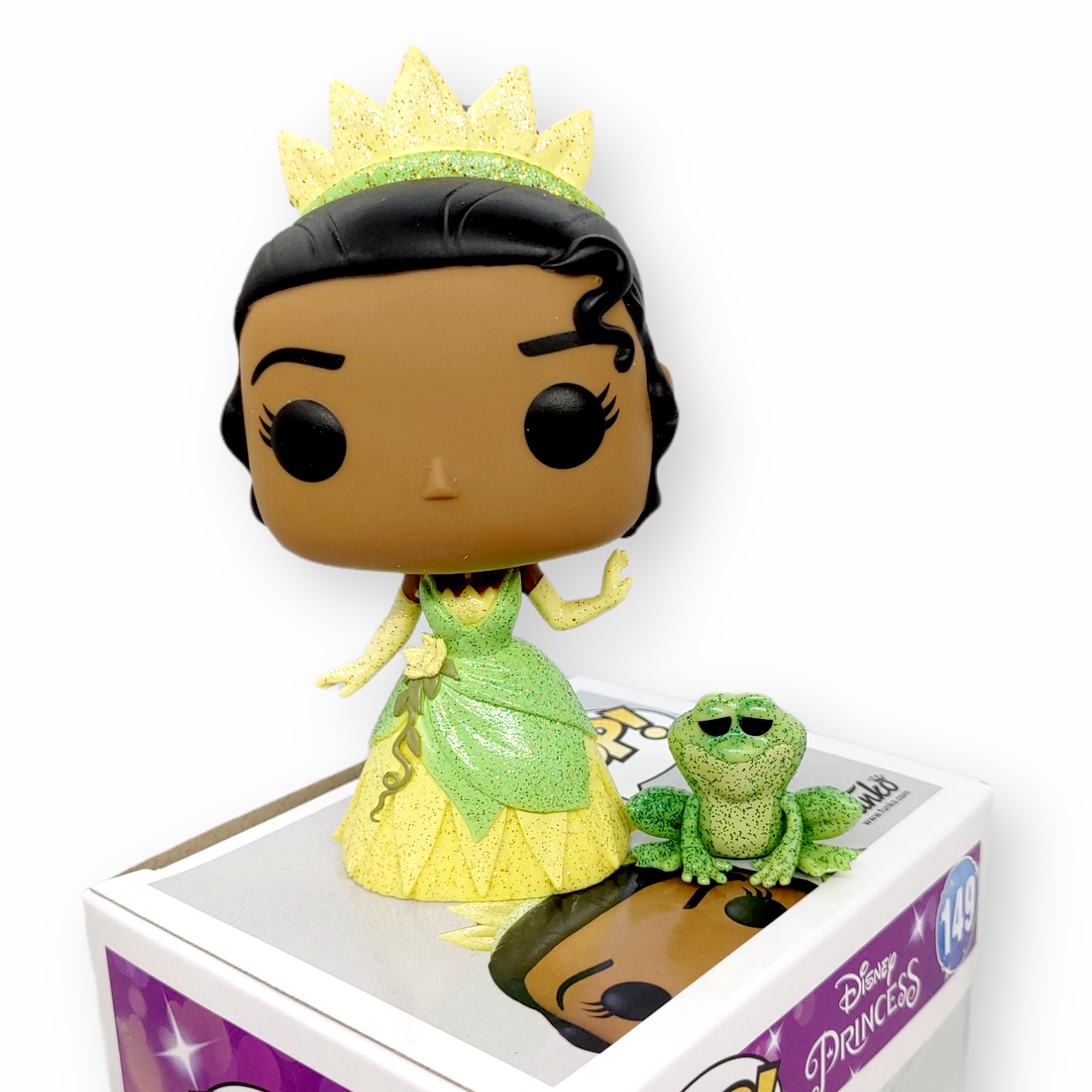 FUNKO POP<青蛙王子>蒂安娜公主&青蛙(鑽石版) -No.149