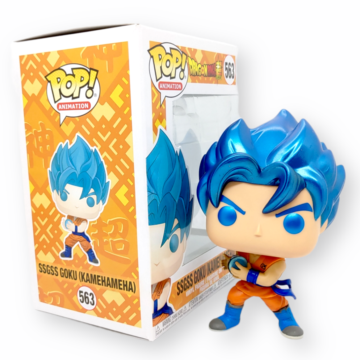 FUNKO POP<龍珠超>超藍悟空(龜波氣功)-No.563