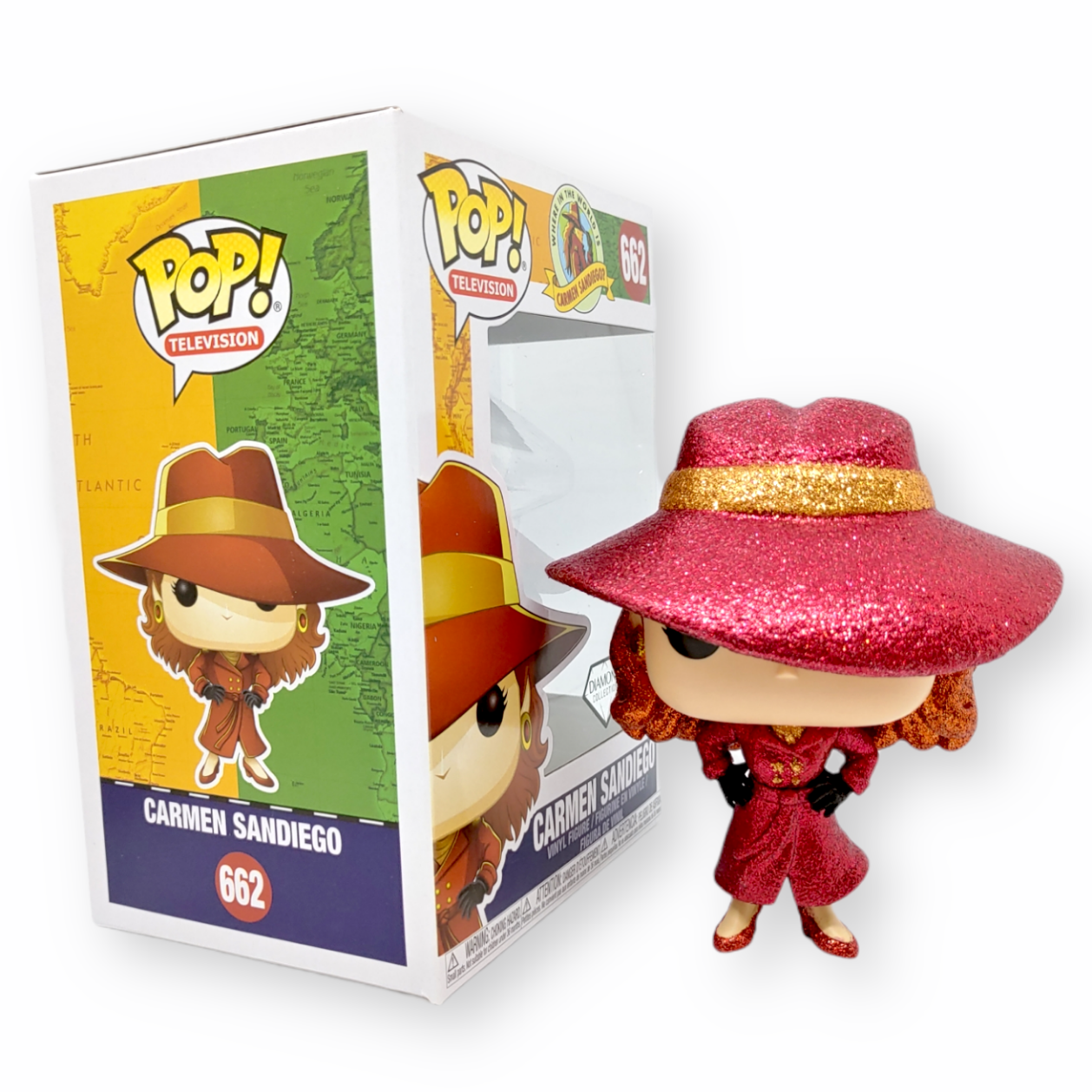 FUNKO POP<神偷卡門>卡門.聖地牙哥(鑽石版) -No.662