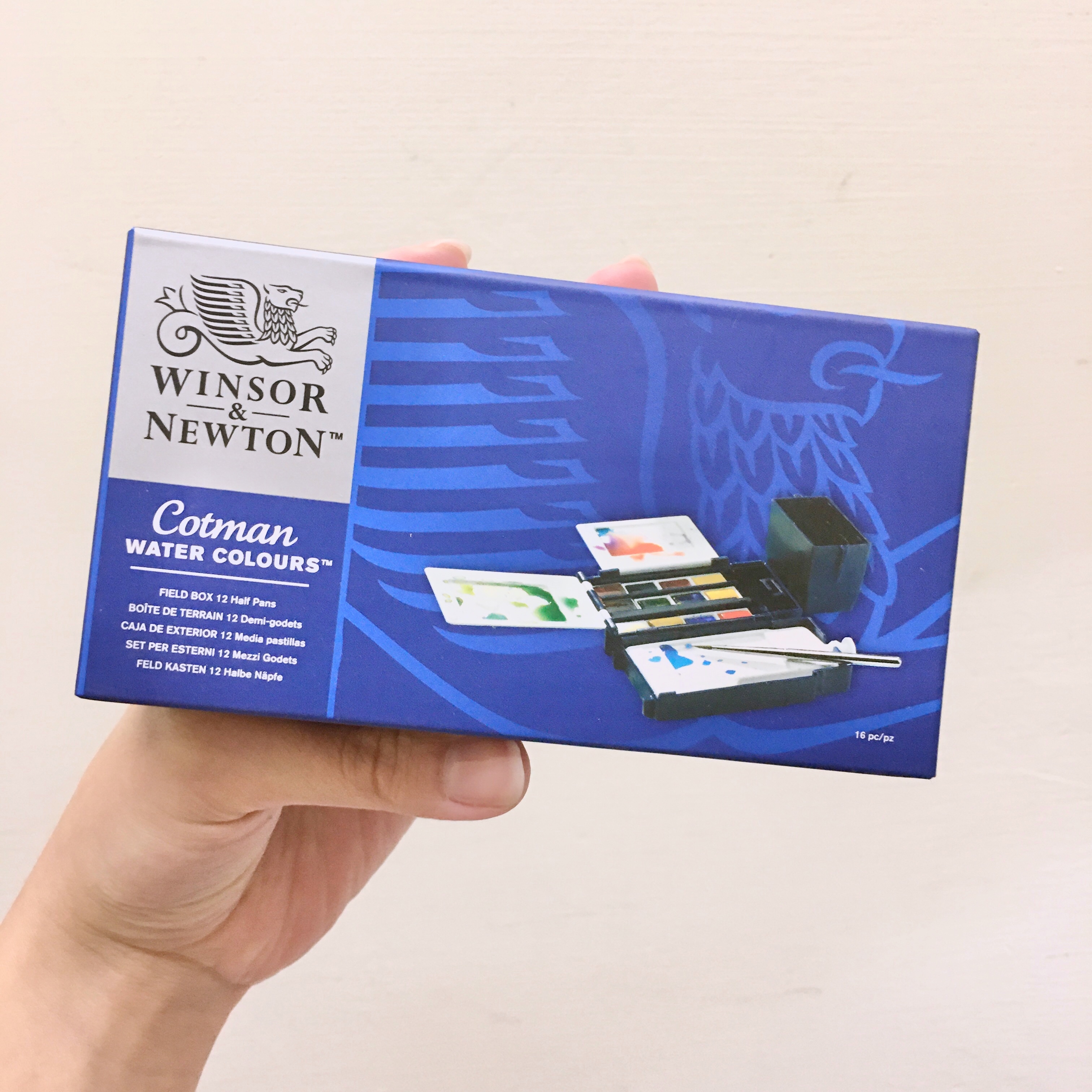 學生級12色變形金剛塊狀水彩組- Winsor & Newton 溫莎牛頓