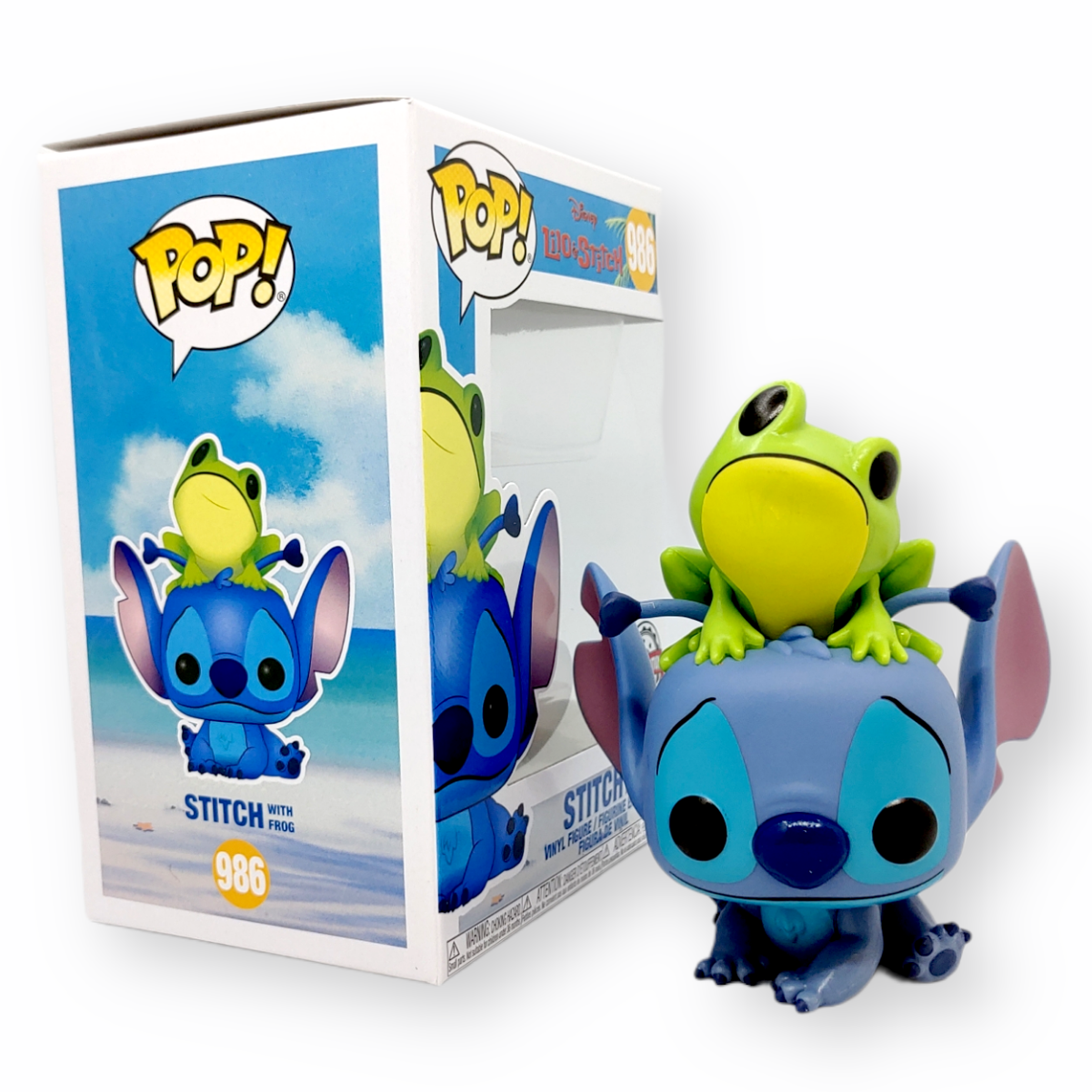 FUNKO POP<扮嘢小魔星>史迪仔(青蛙)-No.986