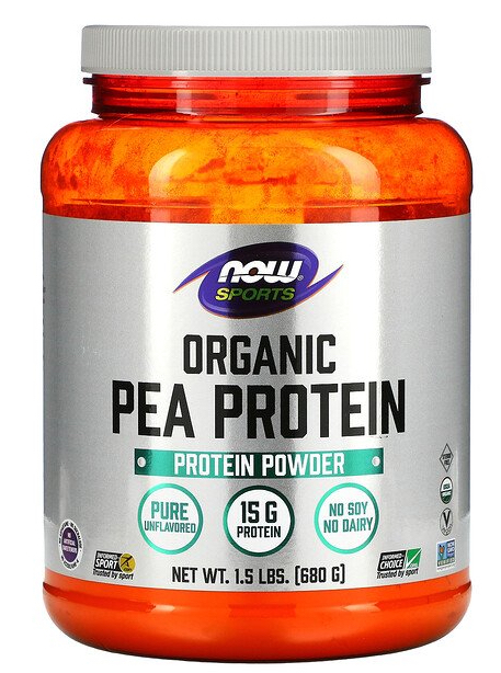 Now 純有機豌豆蛋白粉 (最佳食用日期為 2027-12-30)