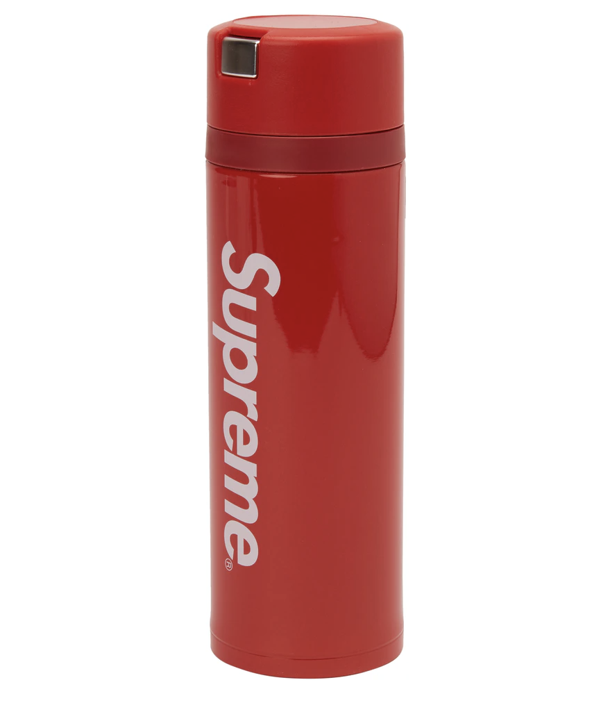 -(B04)-SUPREME ZOJIRUSHI STAINLESS BOTTLE 象印 保溫壺 防鏽 黑/紅