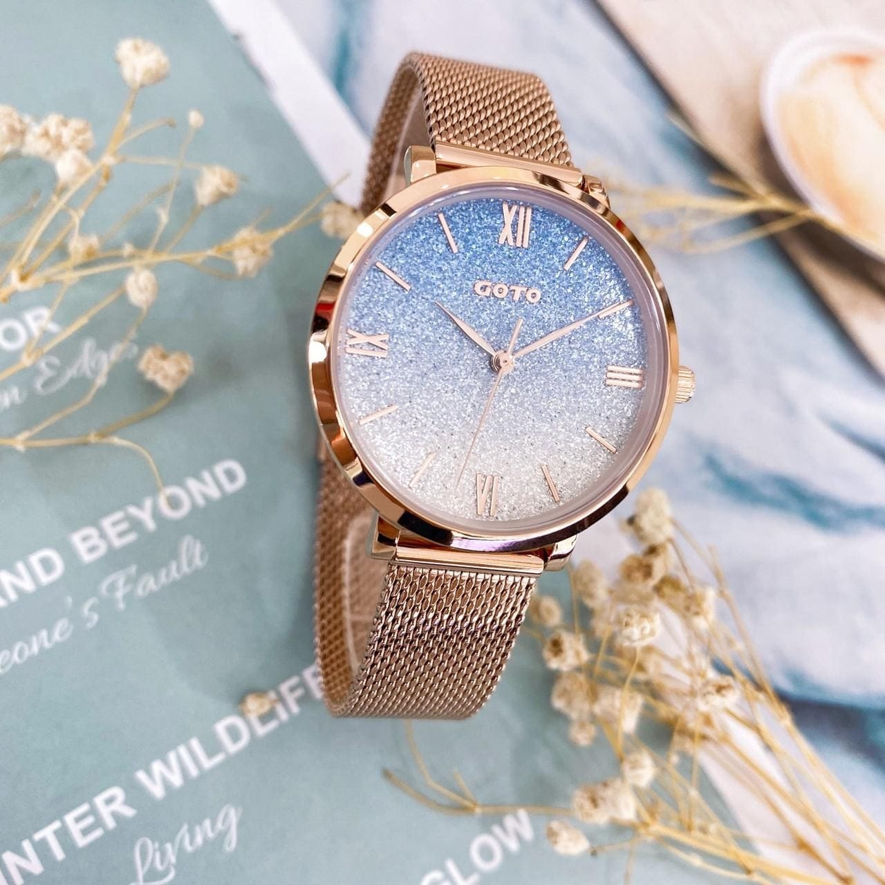 【GOTO】Memorable 永恆片刻 系列-Sunrise 日出 GM1054L-44-B41 33mm 現代鐘錶