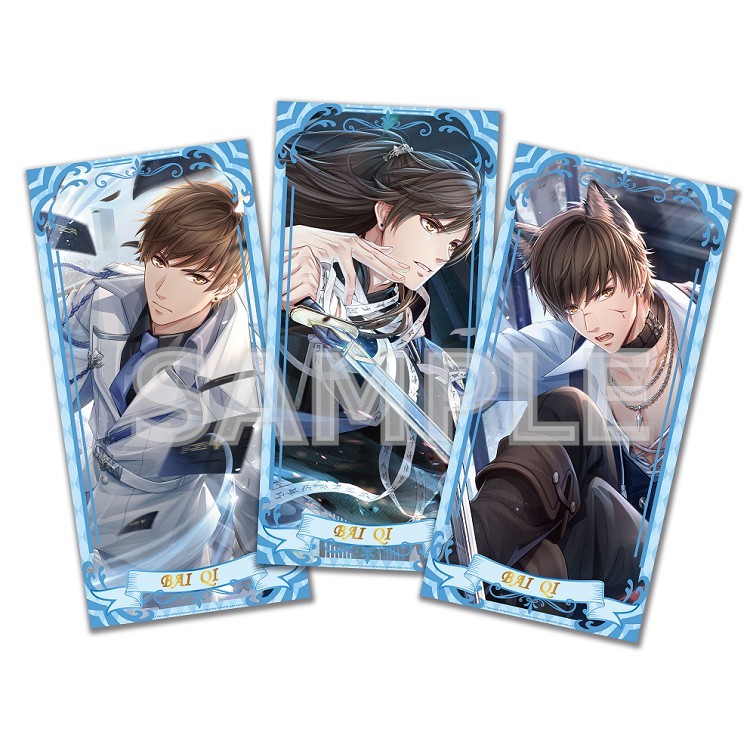 戀與製作人-角色3入海報組-白起