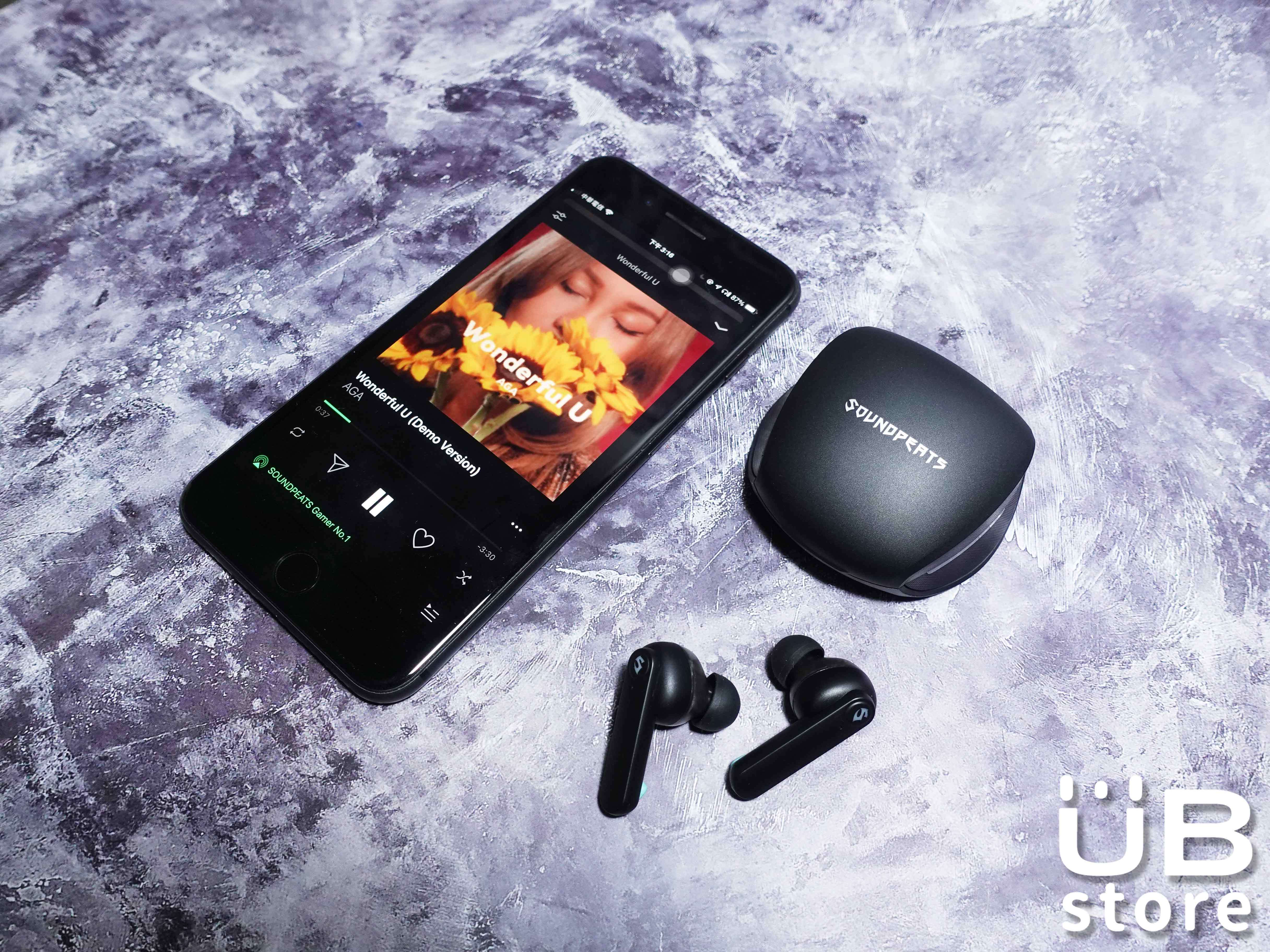 用soundpeats gamer no1播放音樂