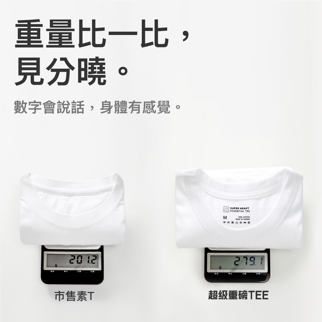 重量比一比見分曉