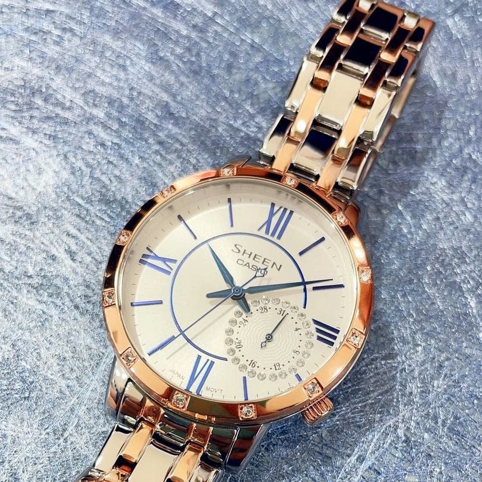 【CASIO】 SHE-3046SGP7B 31mm Modern Watch