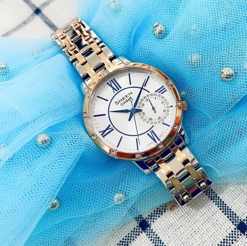 【CASIO】 SHE-3046SGP7B 31mm Modern Watch