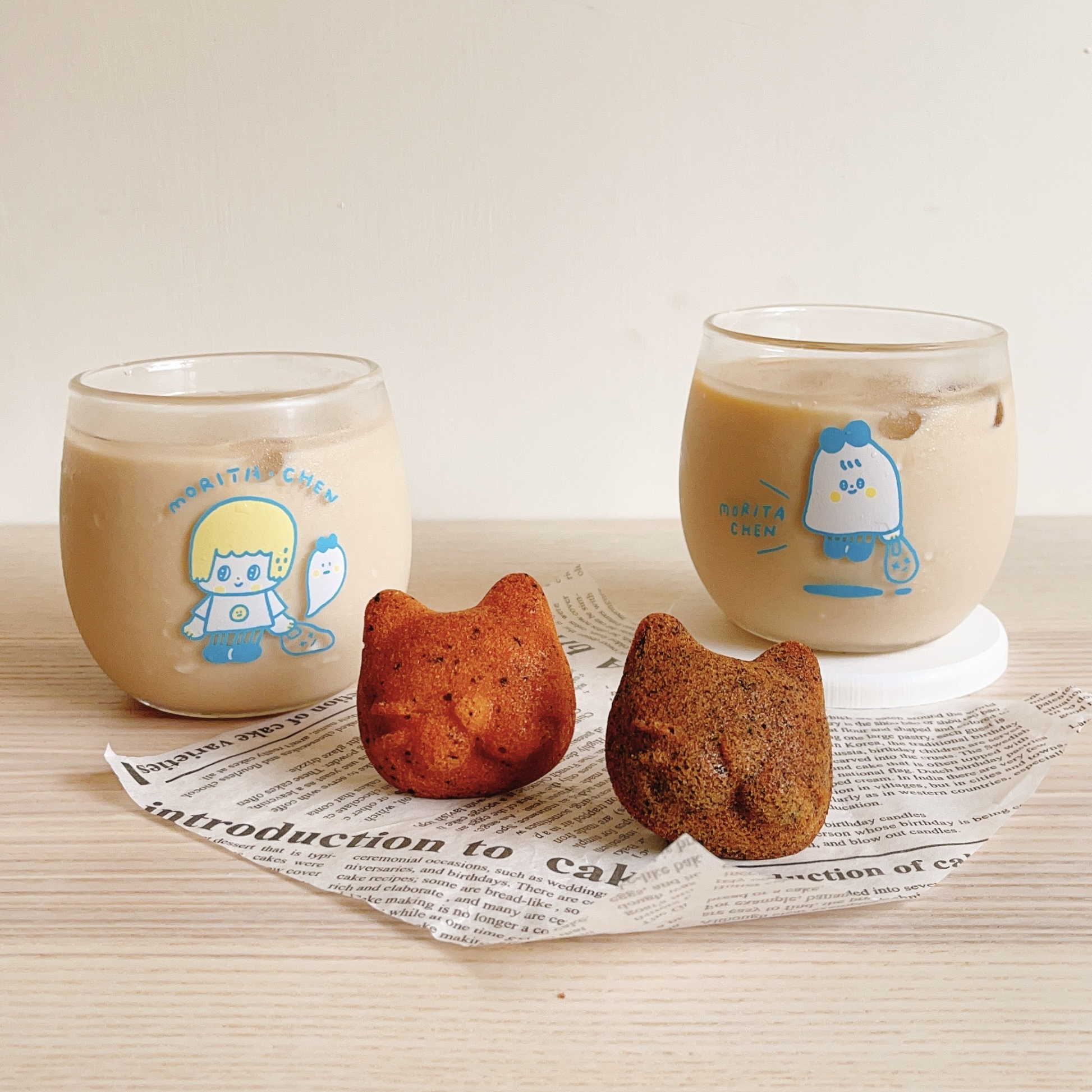 【慢慢挑x陳森田Morita胖胖430ml優格碗、麥片碗、玻璃杯】