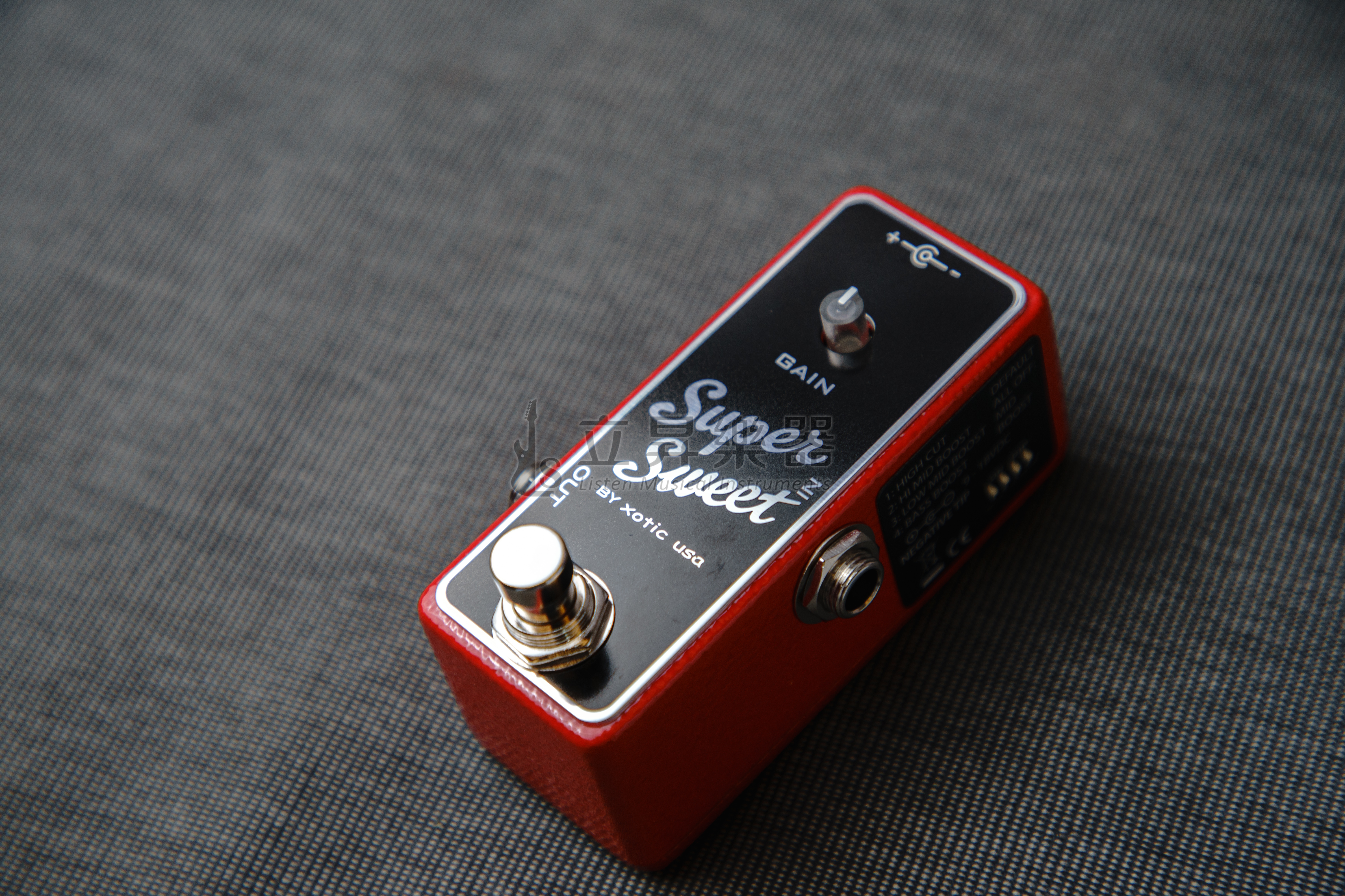 Xotic 效果器 Xotic Effects SSB Super Sweet Booster 增益單顆效果器 第 5 張圖片｜三峽吉他 / Bass
