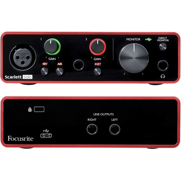 Focusrite Scarlett Solo 第三代錄音介面