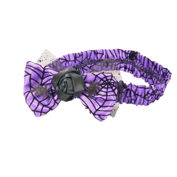 Spider Web Rosy Headband