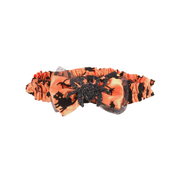 Spooky Mao with Sparkle Spider Headband