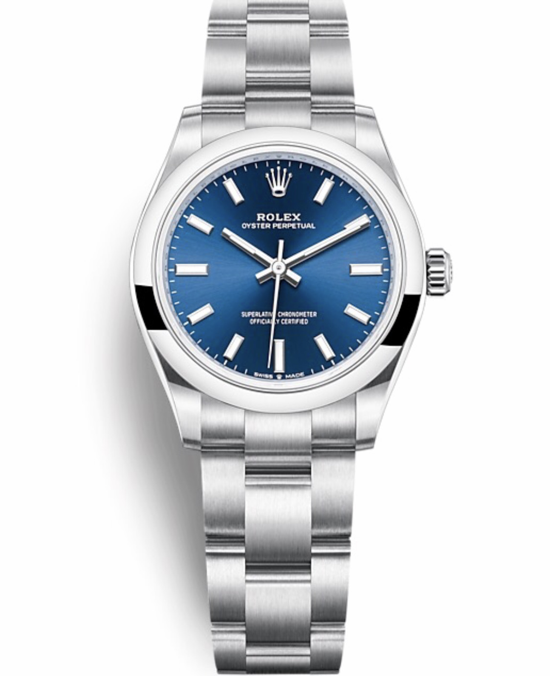 ROLEX OYSTER PERPETUAL 277200 BLUE 31MM