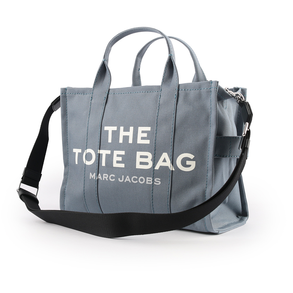 【MARC JACOBS】THE TRAVELER TOTE 二用中款托特包(影子藍) M0016161 481