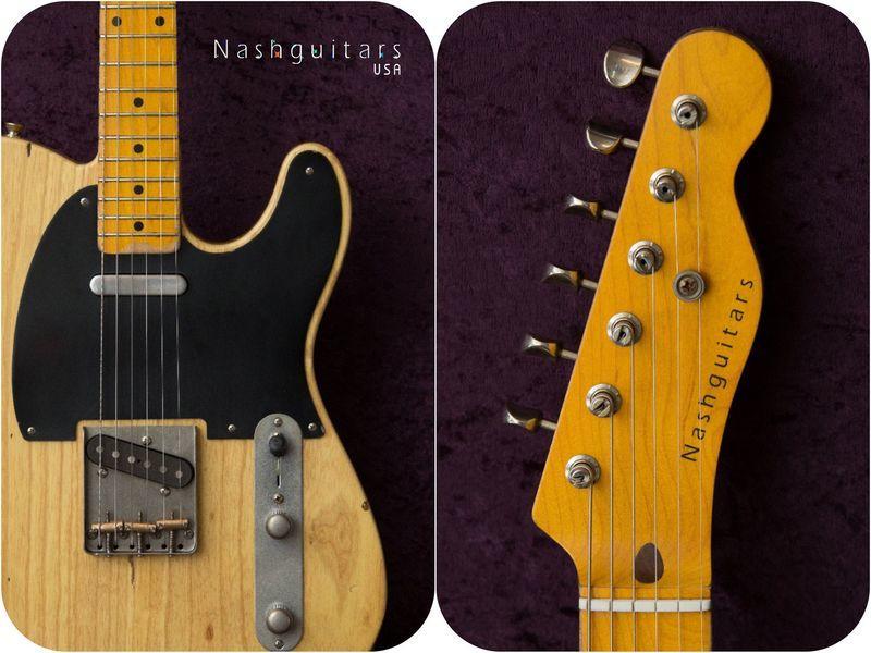 美國手工精品 Nash GUITARS T52 ASH 復刻仿舊 電吉他