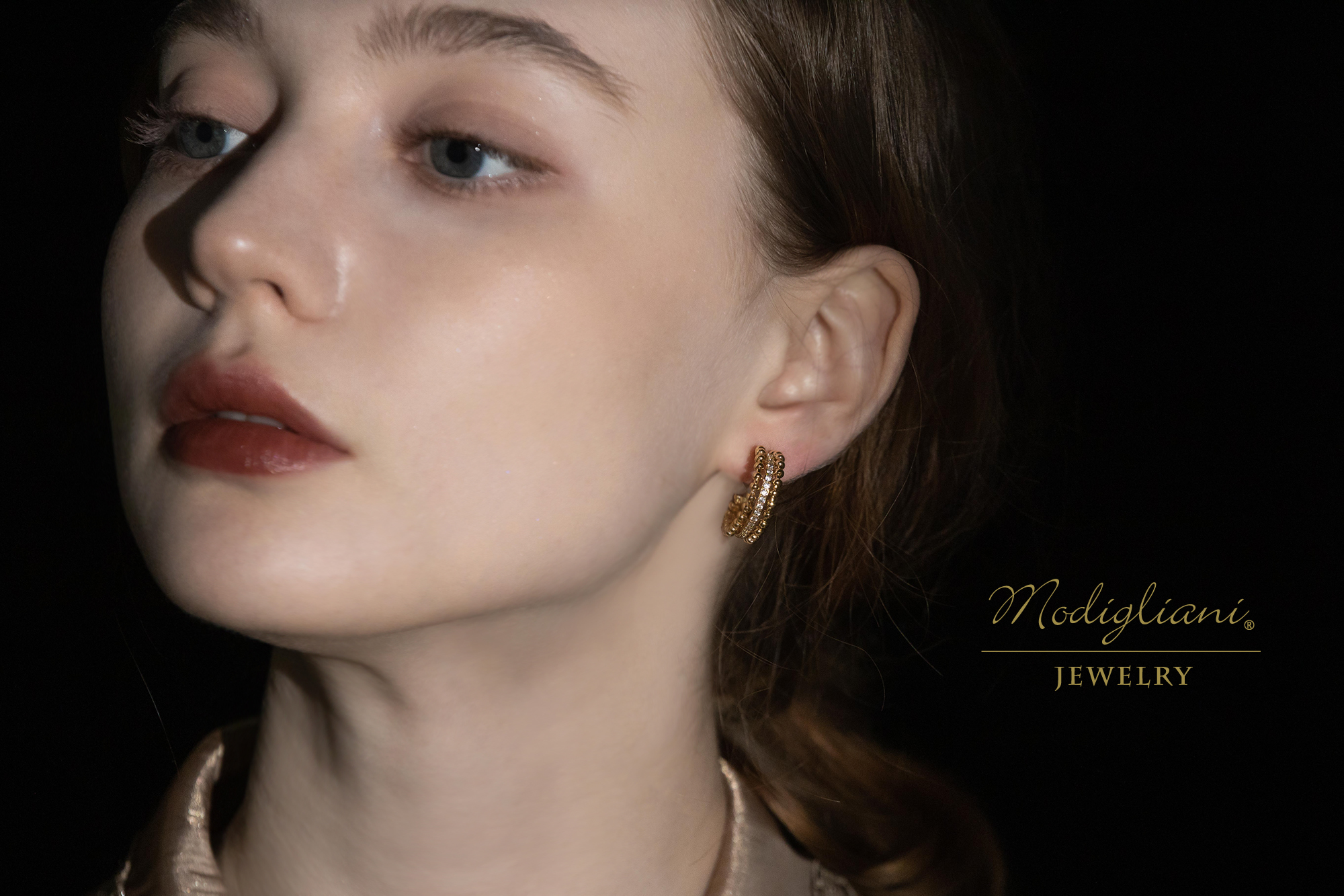 黃銅飾品,黃銅,簡約,百搭,圈圈耳環,耳環,18K金,鋯石,個性