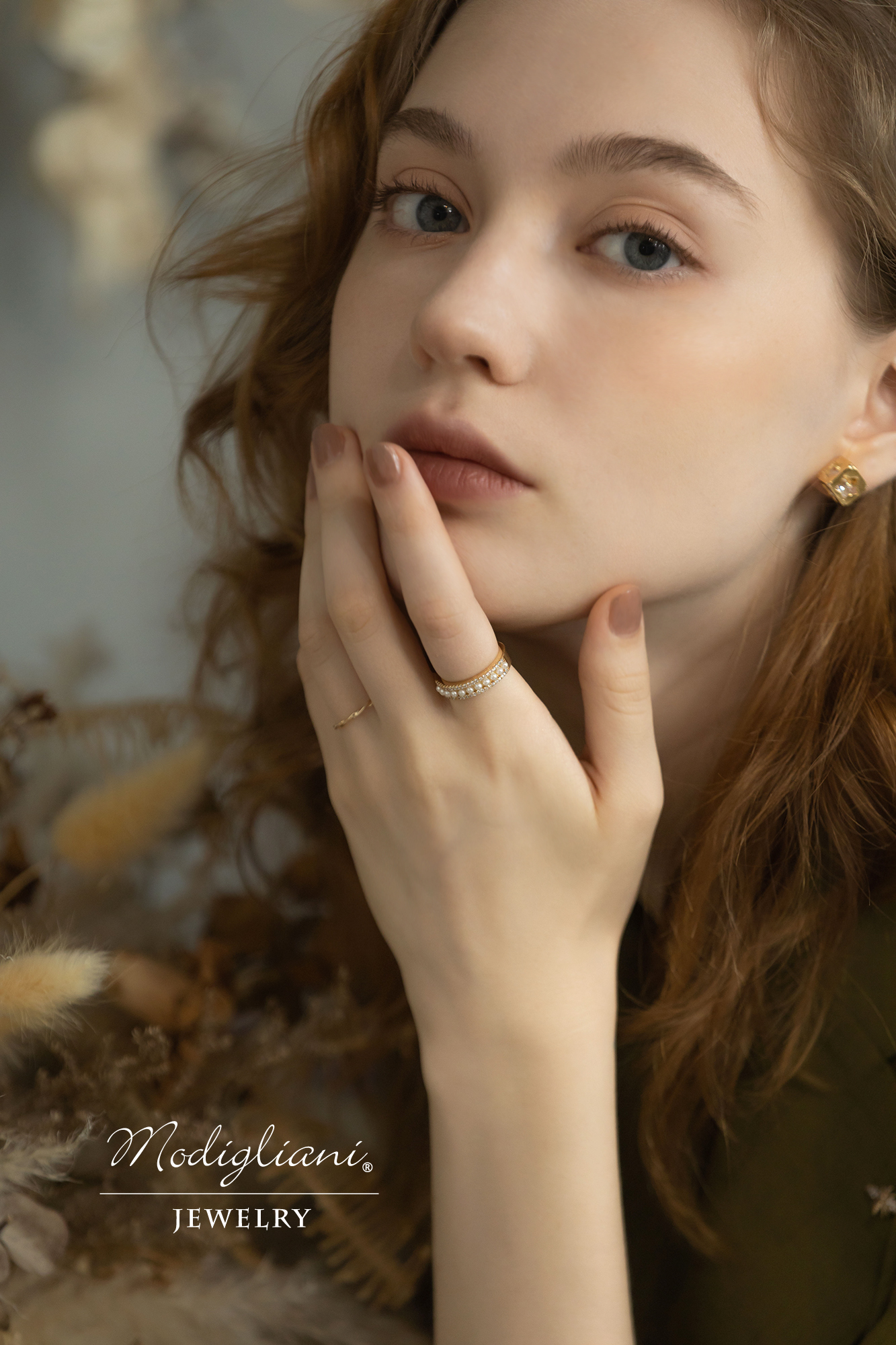 黃銅飾品,黃銅,華麗,搶眼,氣質,戒指,18K金,鋯石,可調式,珍珠