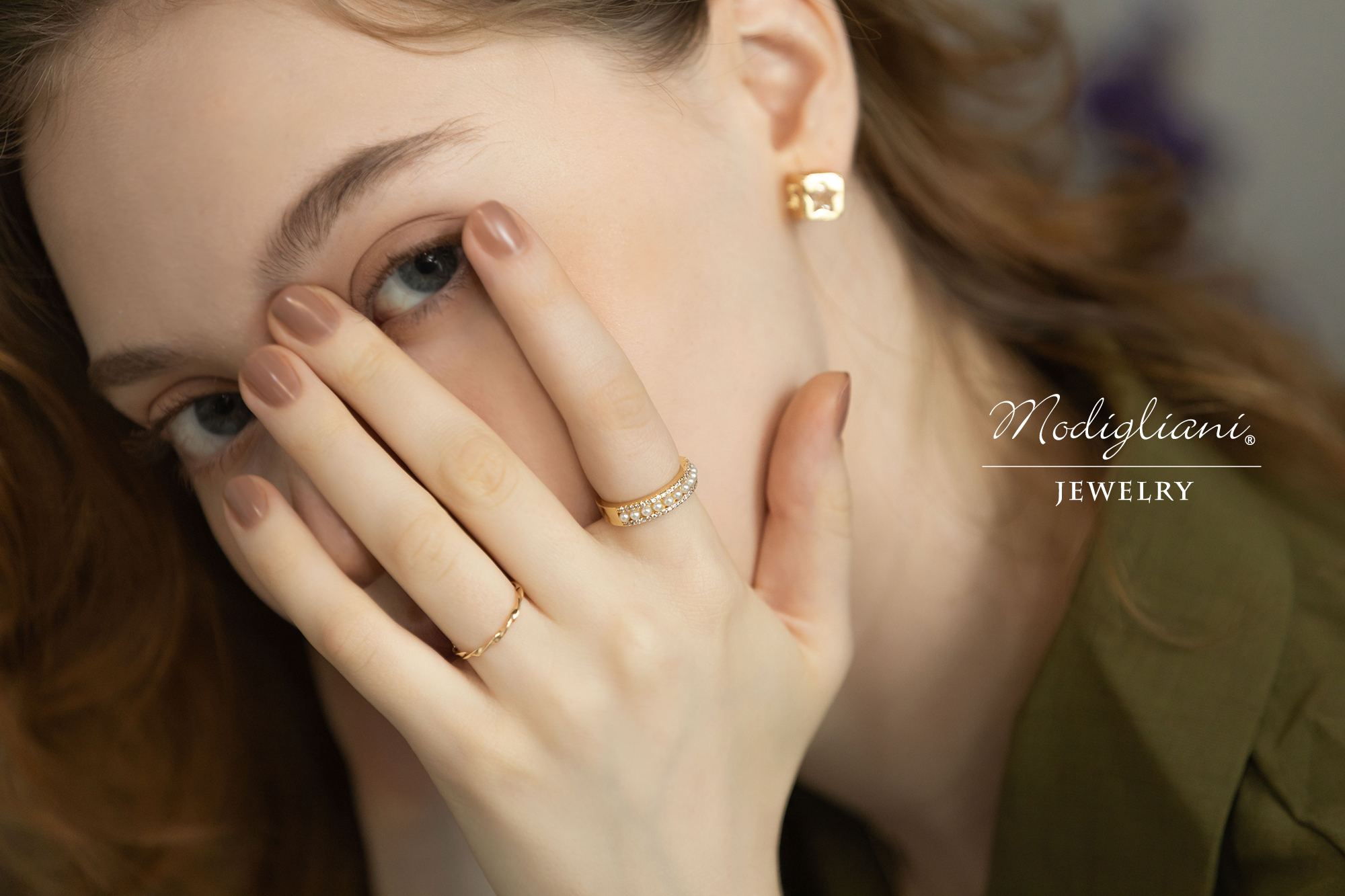 黃銅飾品,黃銅,華麗,搶眼,氣質,戒指,18K金,鋯石,可調式,珍珠