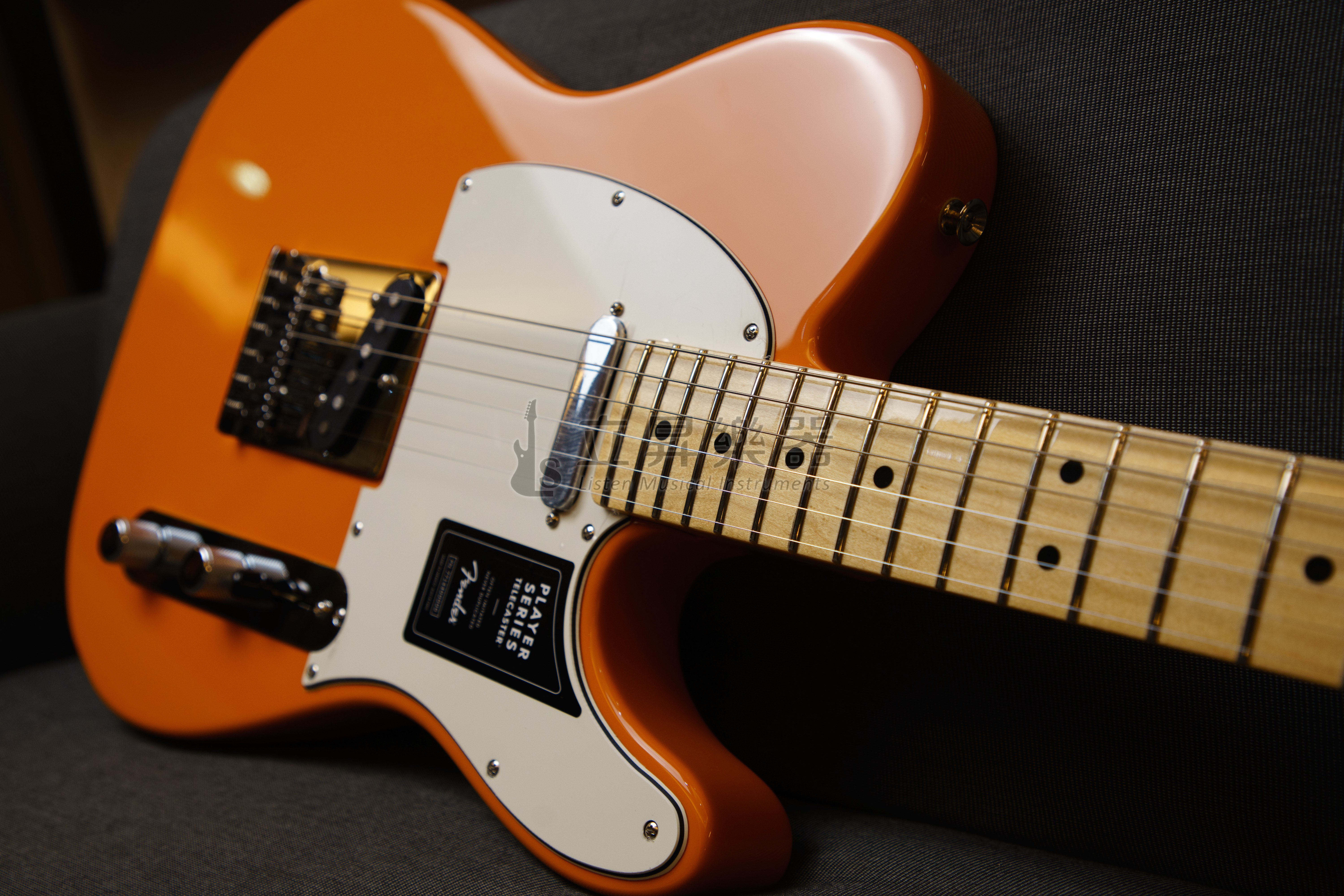 Fender Player Telecaster MN Capri Orange 單單 電吉他 楓木指板 橙色 墨廠 送防潑水琴袋
