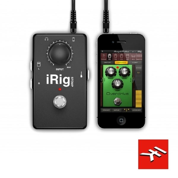 IK Multimedia iRig STOMP 效果器型吉他介面/踏板