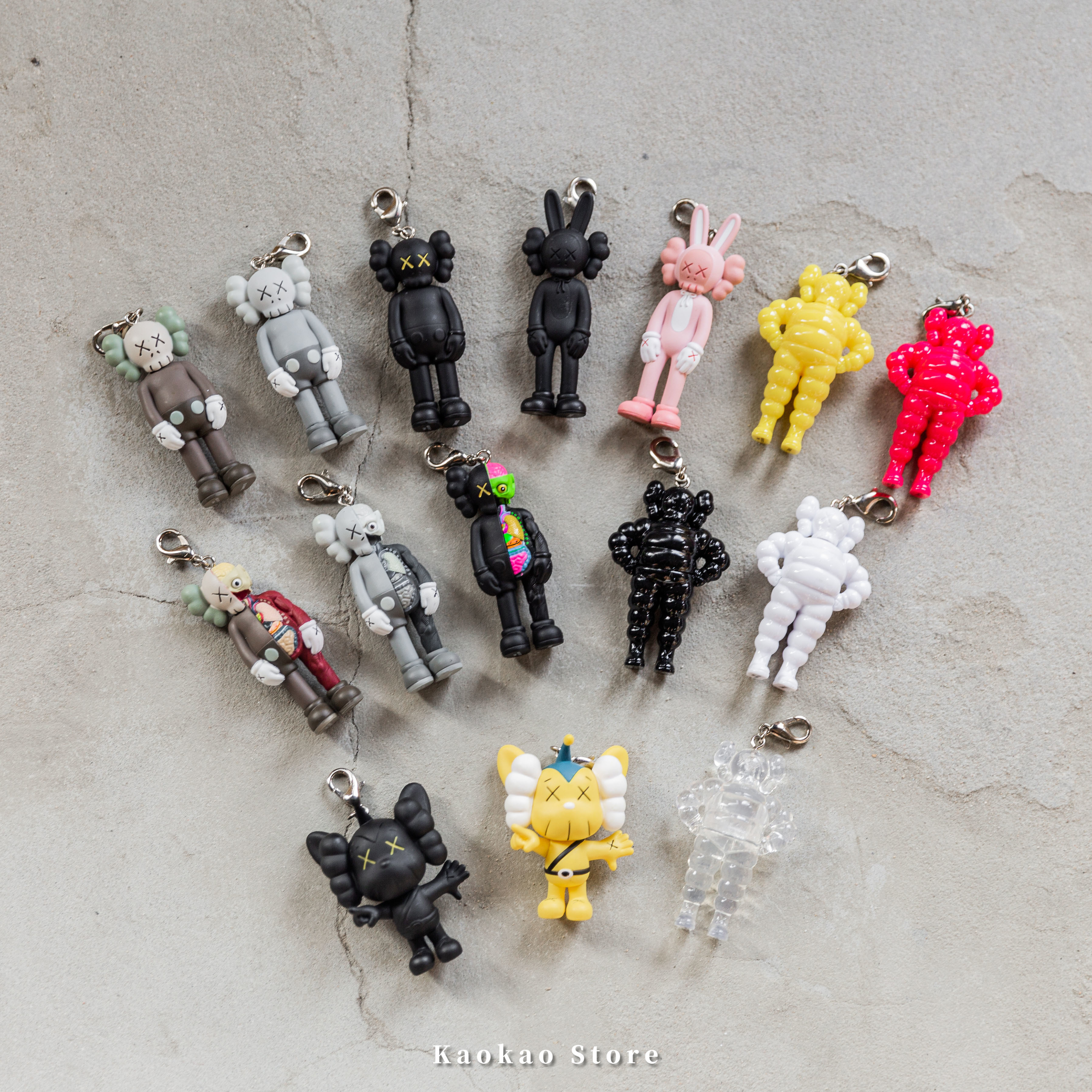 KAWS TOKYO FIRST KEYHOLDER 5点セット キーホルダー KAWS TOKYO FIRST COMPANION KEYCHAIN (2021) 鑰匙圈15款