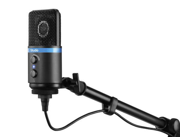 IK Multimedia iRig Mic Studio 專業型 電容麥克風 黑色