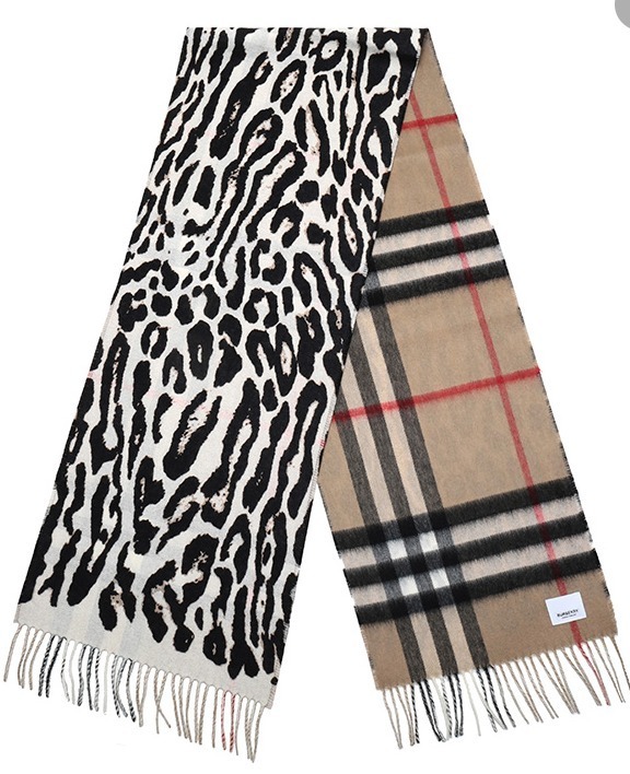 burberry-silk-leopard-print-scarf-red-camel-ivory-black-windowpane