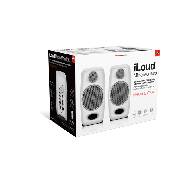 IK Multimedia iLoud Micro Monitor 便攜式藍牙監聽喇叭(象牙白)