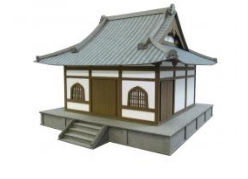 Sankei 情景 MK05-15 HO規 社寺-1 套件