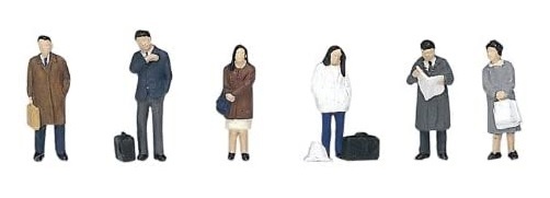 Kato 24-204 Standing Passengers