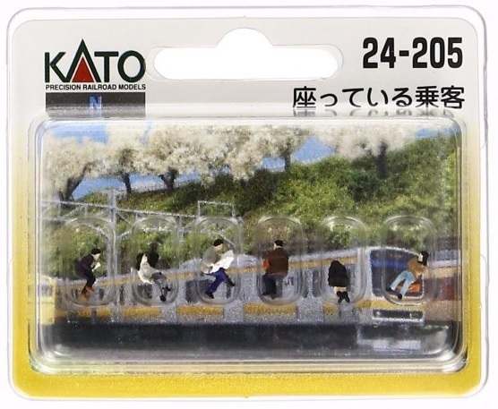 Kato 24-205 N規 坐著的乘客