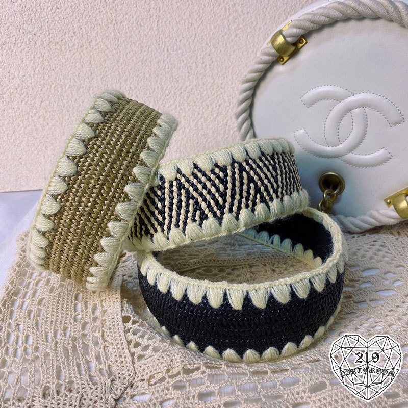 毛線編織藤編寬版髮箍