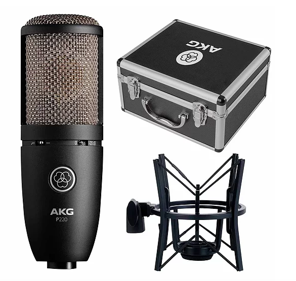 AKG P220 民謠吉他錄音 電容麥克風