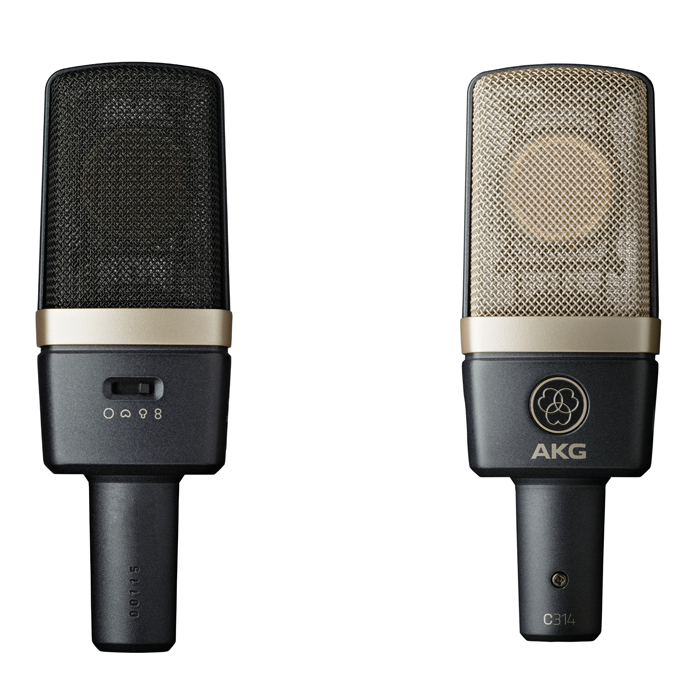 AKG C314 專業多指向型麥克風