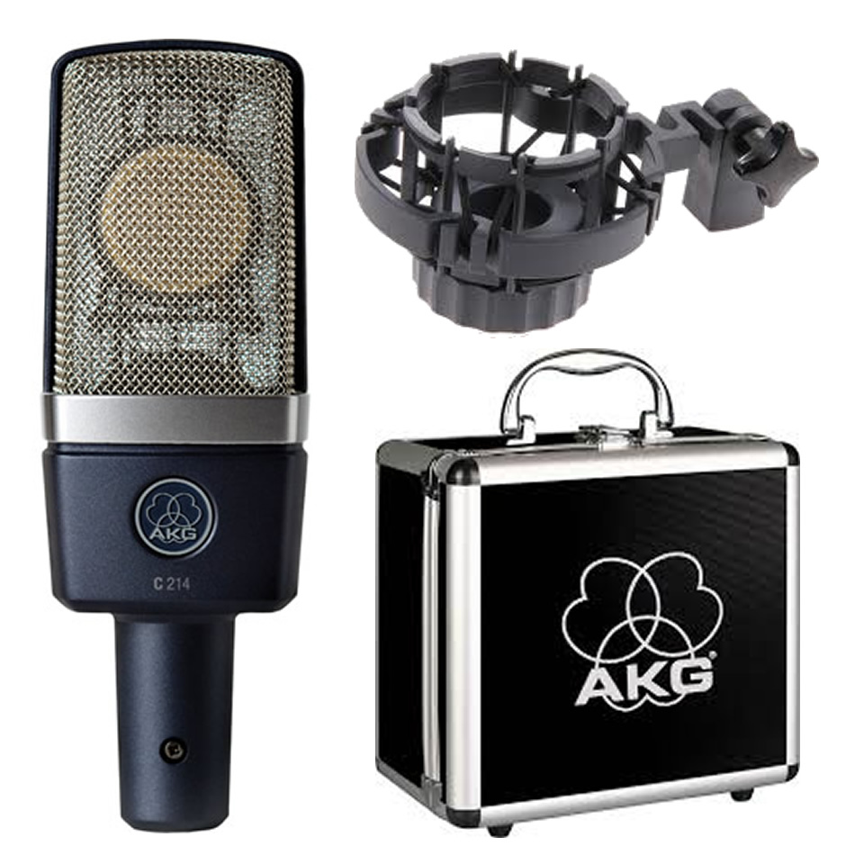 AKG C214 經典款 人聲/樂器 錄音室等級 電容麥克風