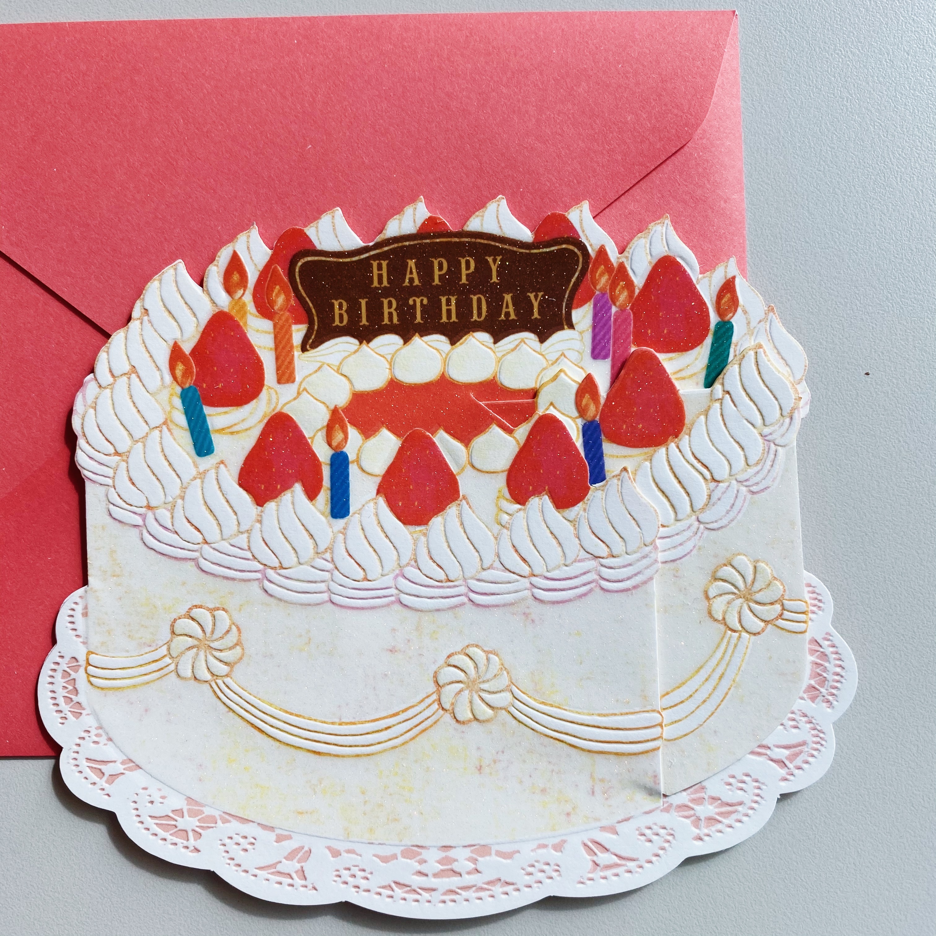 Greeting Life  口袋生日蛋糕 生日卡片 賀卡