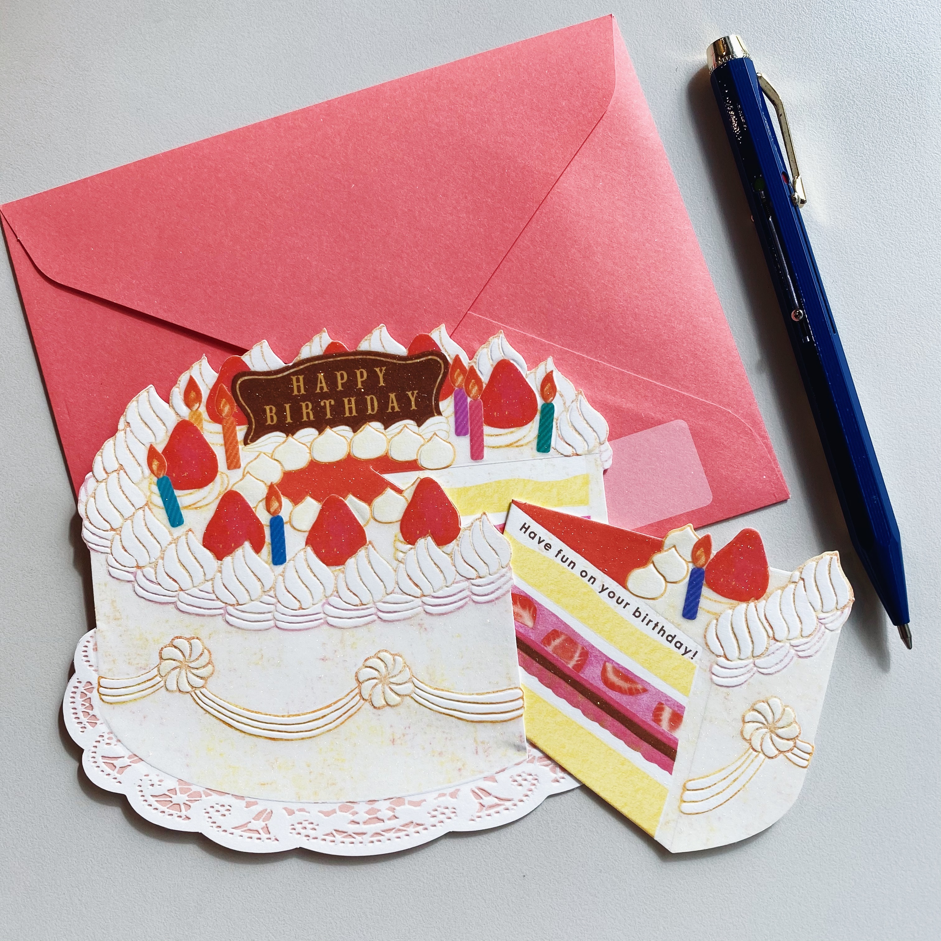 Greeting Life  口袋生日蛋糕 生日卡片 賀卡