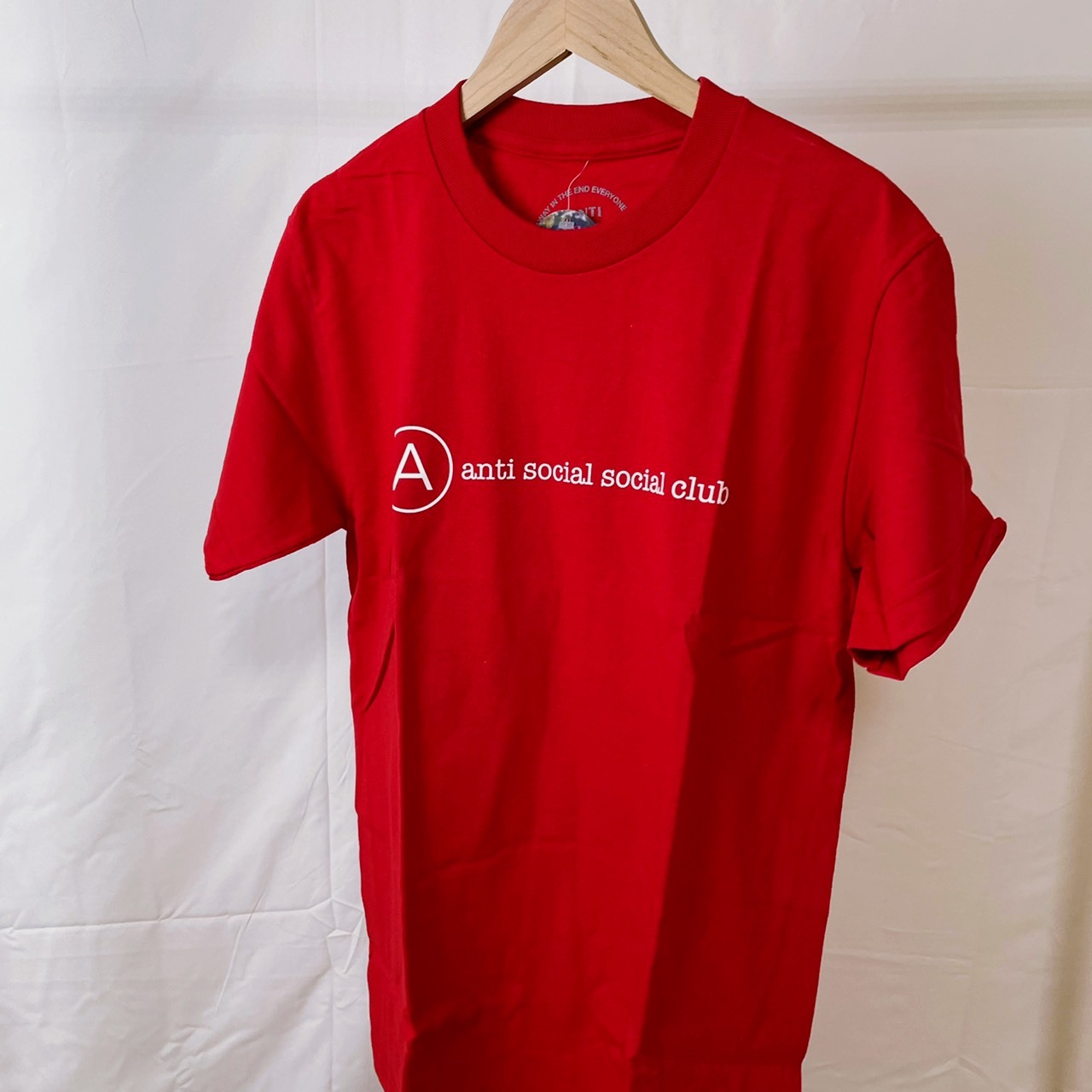 ASSC 會員限定 紅底白字 Logo Tee 短袖