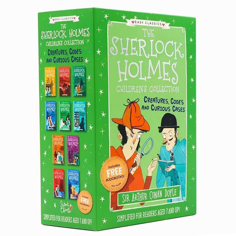 The Sherlock Holmes Children's Collection: Creatures, Codes and Curious Cases (Series Three) 10 Books Box Set