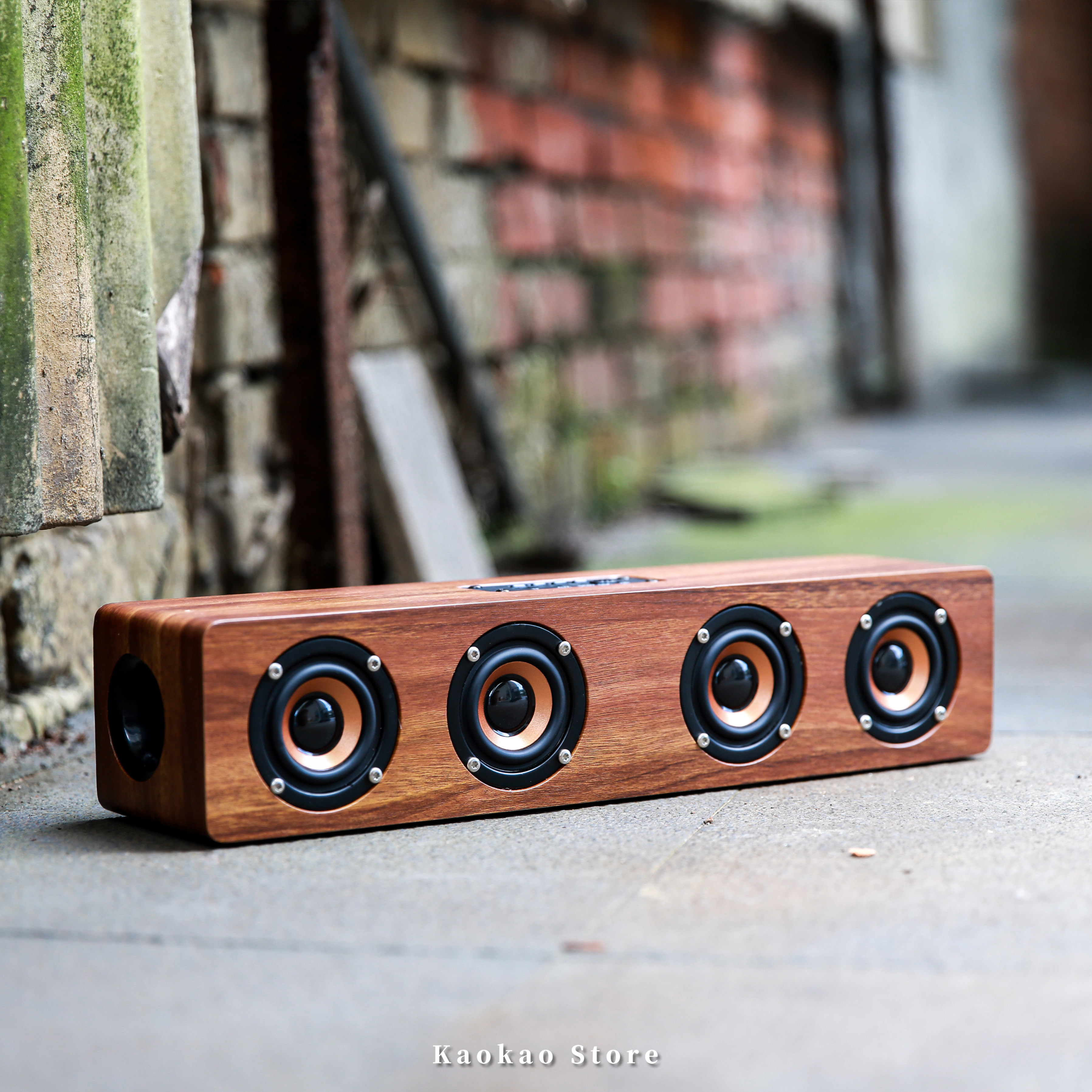 現貨 韓國 SEVIZ 木質 復古質感 無線藍芽音響