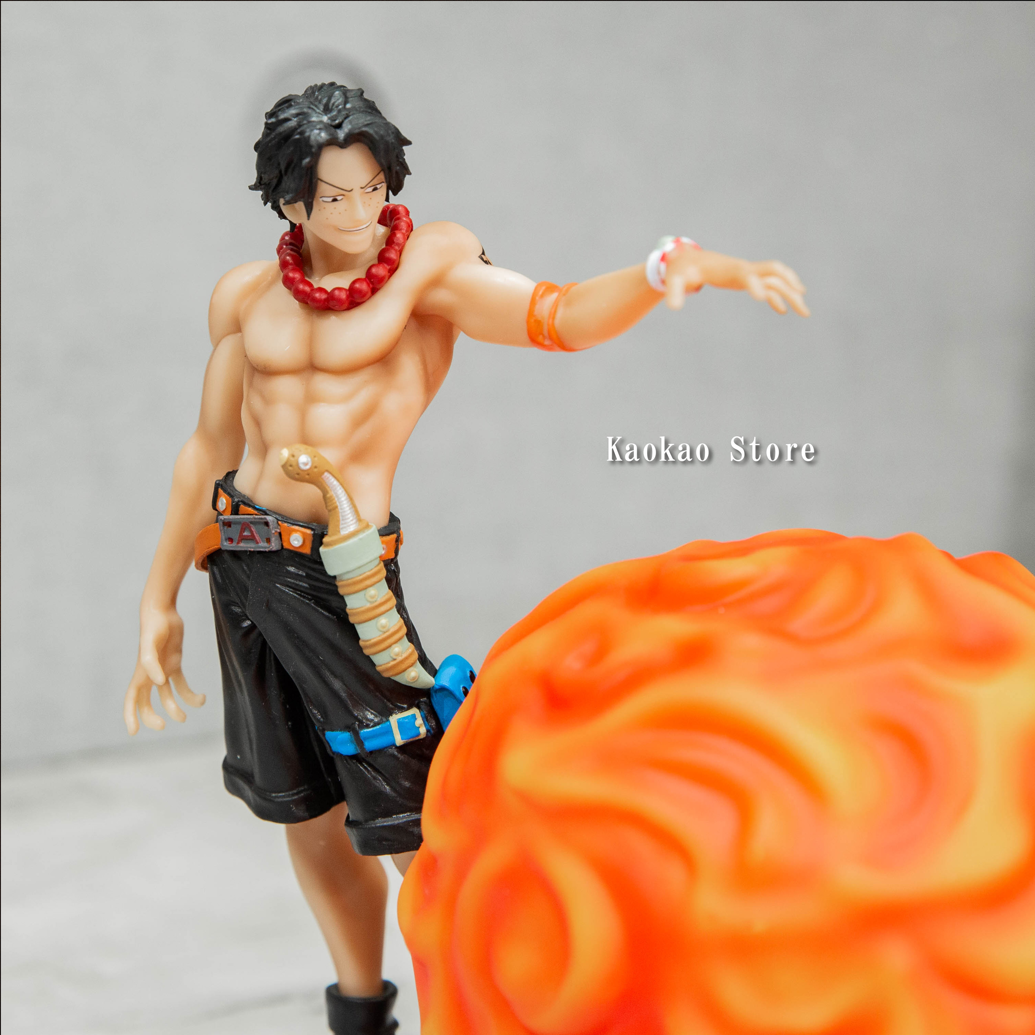 韓國限定 火拳艾斯 fireball 海賊王公仔 觸控USB小夜燈