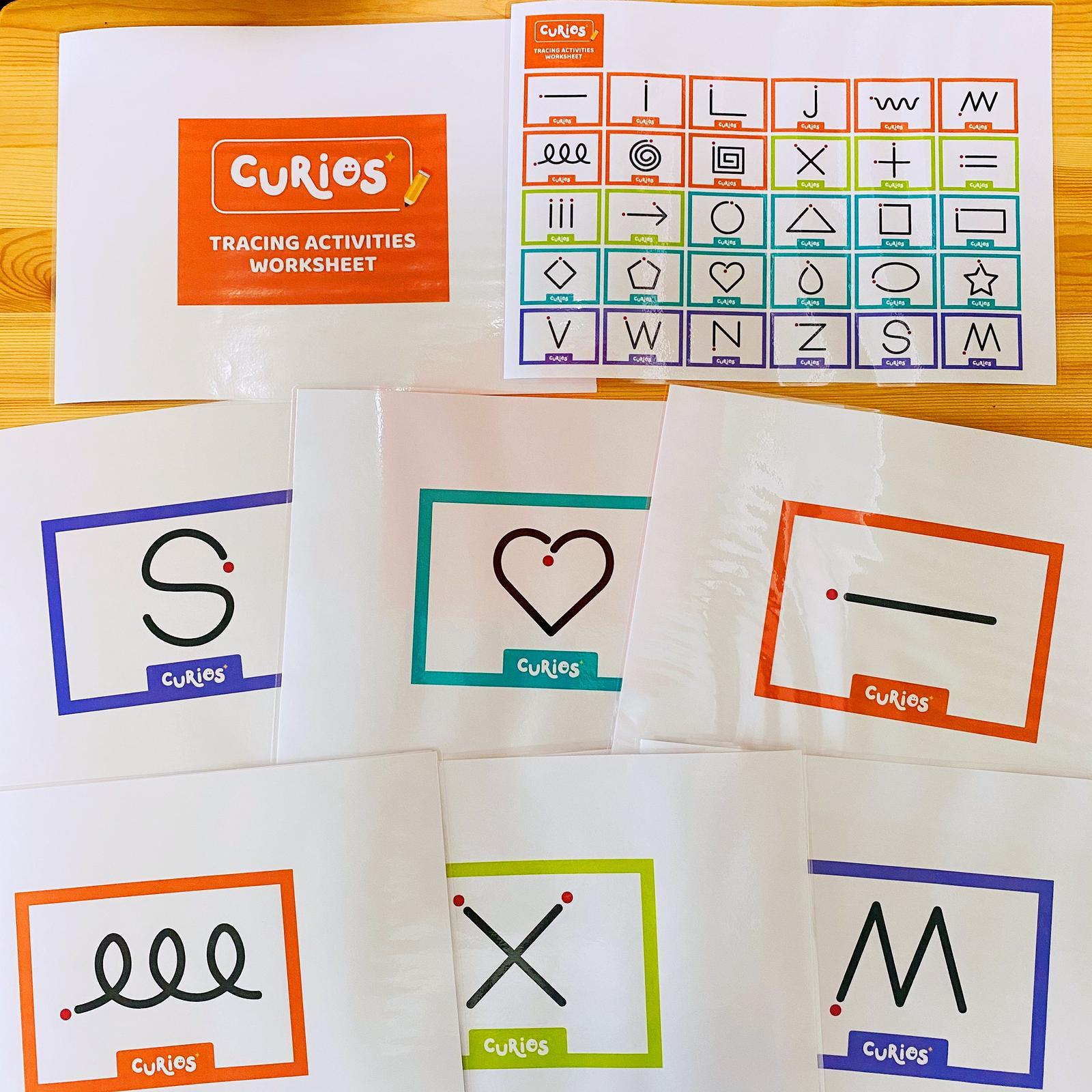 Curios®️ Tracing Activities Worksheet ❗PDF線上下載版本❗