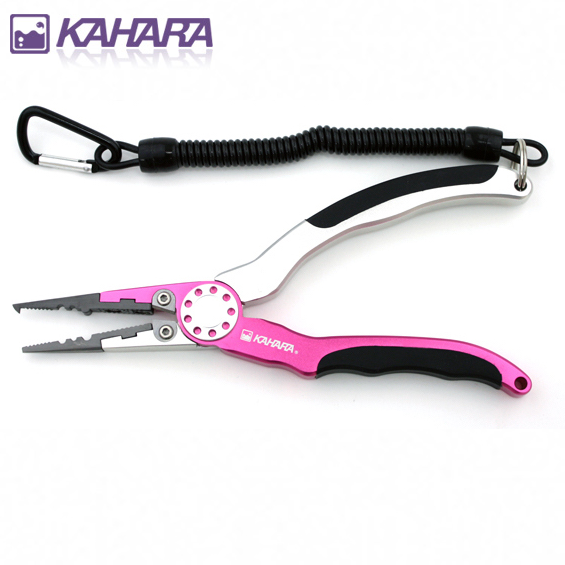 Pince Kahara Aluminium Fin - 120g, 6,5 Pouces - Rose - Pêche