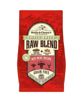 Stella & Chewy's 凍乾生肉外層低溫烘焙乾糧 + 凍乾生肉粒 - 紅肉小型犬配方 3.5lb / 10lb（供應商１月尾先有貨）