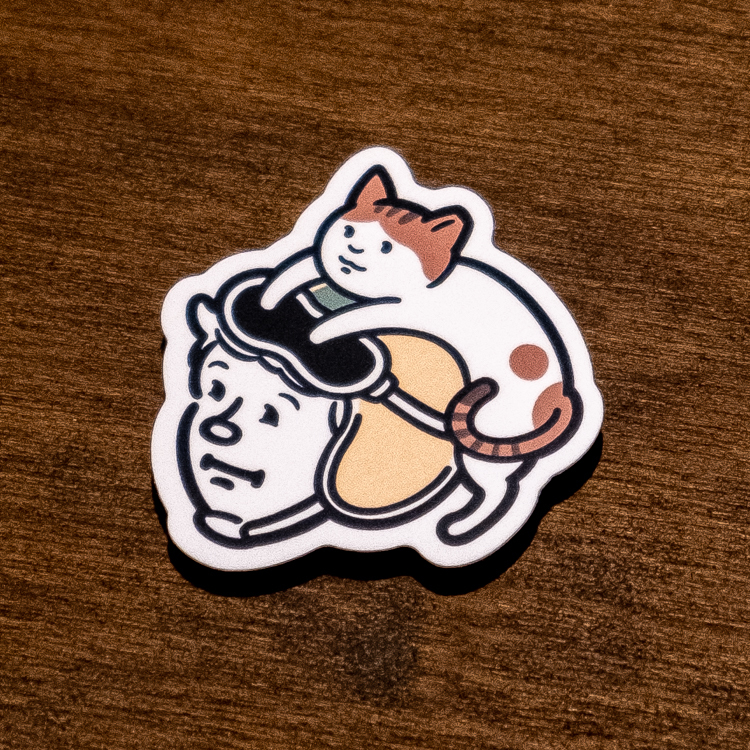 SPPPP｜Flying Boys｜霧面防水貼紙｜一起騎車兜風去